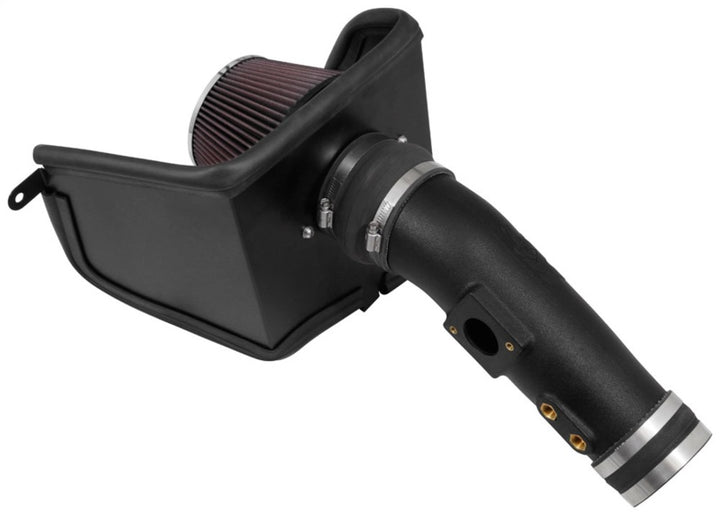 K&N 2017 Nissan Titan V8-5.6L F/I AirCharger Performance Intake - Bull Strap