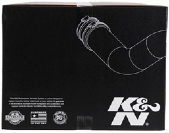 K&N 2018 Ford Mustang GT V8 5.0L F/I AirCharger Performance Intake - Bull Strap