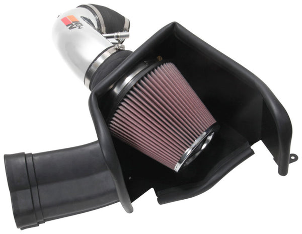 K&N 2018 Ford Mustang GT V8 5.0L F/I Typhoon Air Intake - Bull Strap