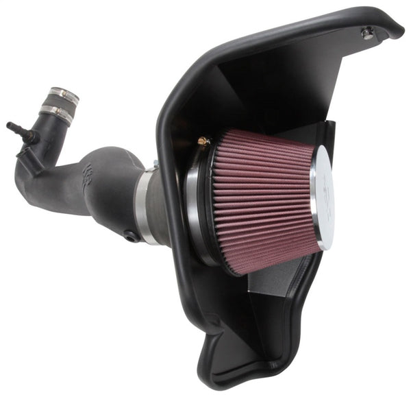 K&N 2018 Ford Mustang L4-2.3L F/I AirCharger Performance Intake - Bull Strap