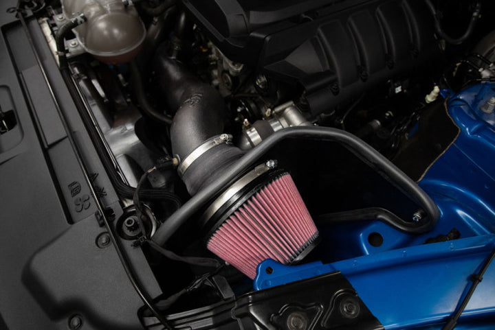 K&N 2018 Ford Mustang L4-2.3L F/I AirCharger Performance Intake - Bull Strap