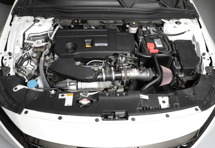 K&N 2018 Honda Accord L4-2.0L F/l Typhoon Performance Air Intake System - Bull Strap