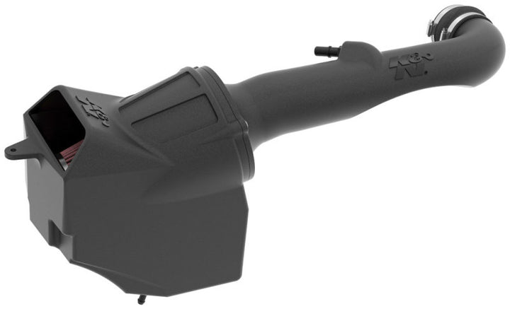 K&N 2018 Jeep Wrangler JL V6-3.6L F/I AirCharger Performance Intake - Bull Strap