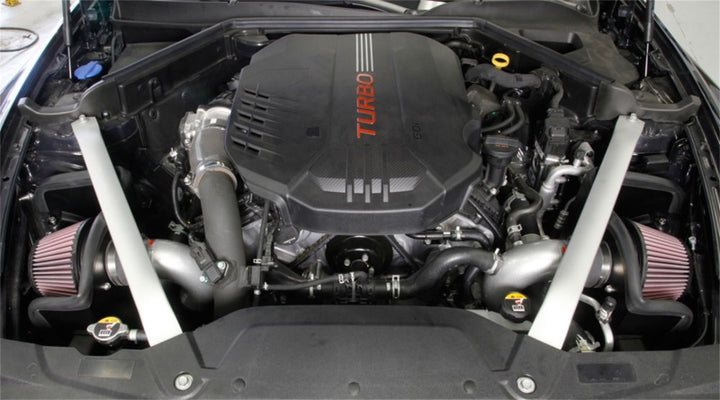 K&N 2018 Kia Stinger 3.3L Turbo Typhoon Air Intake - Bull Strap