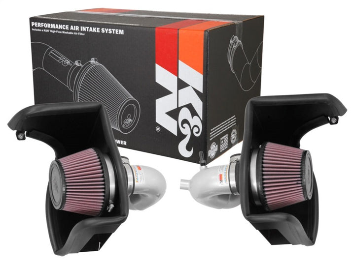 K&N 2018 Kia Stinger 3.3L Turbo Typhoon Air Intake - Bull Strap