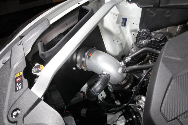 K&N 2018 Kia Stinger L4-2.0L F/I Silver Typhoon Short Ram Intake - Bull Strap