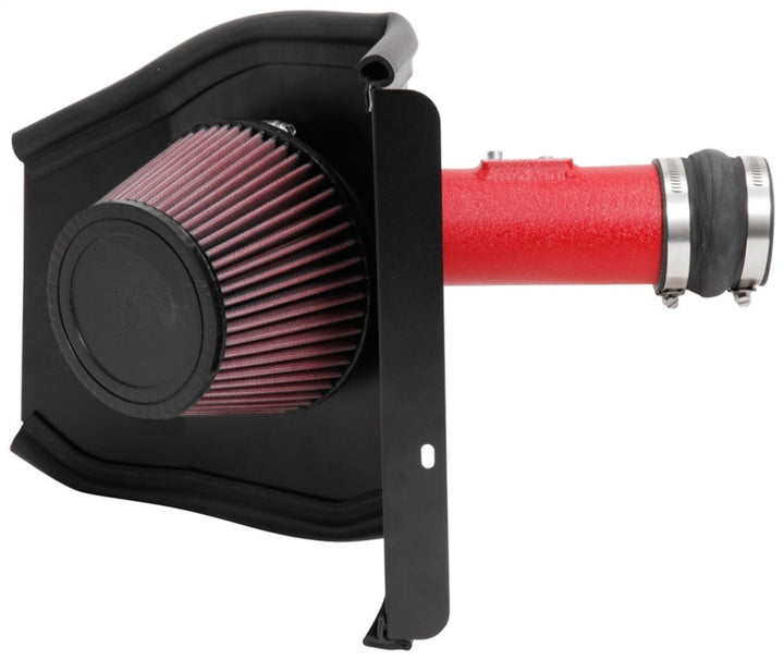 K&N 2018 Subaru WRX STI H4-2.5L F/I Typhoon Performance Intake - Bull Strap