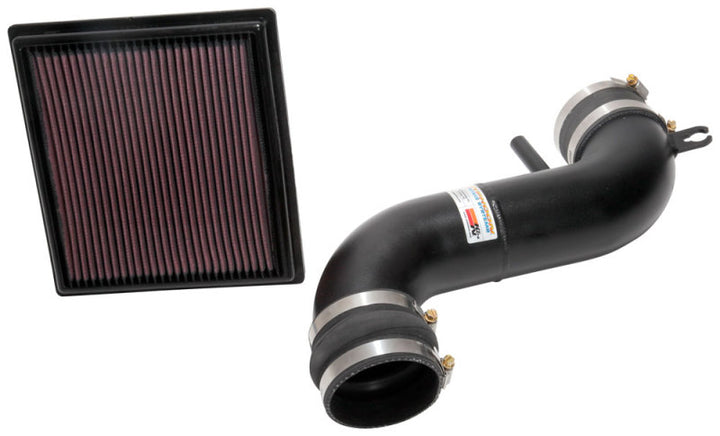 K&N 2018 Toyota Camry 3.5L Typhoon Air Intake - Bull Strap