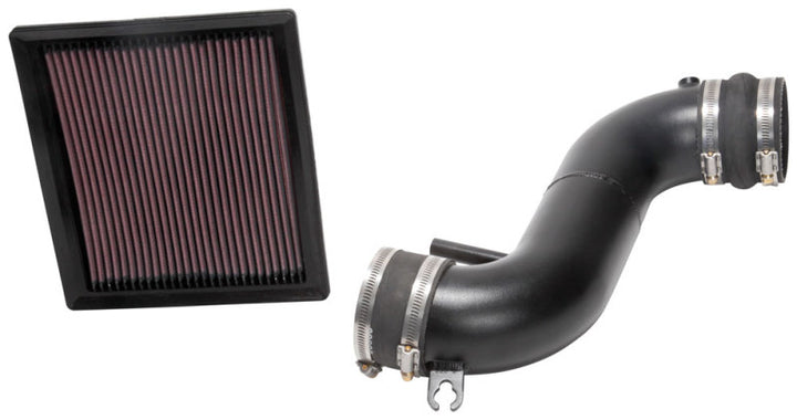 K&N 2018 Toyota Camry 3.5L Typhoon Air Intake - Bull Strap