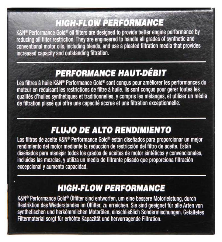 K&N 2019 BMW M2 3.0L/M4 3.0L Cartridge Oil Filter - Bull Strap