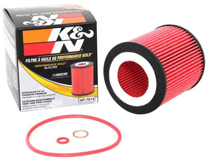 K&N 2019 BMW M2 3.0L/M4 3.0L Cartridge Oil Filter - Bull Strap
