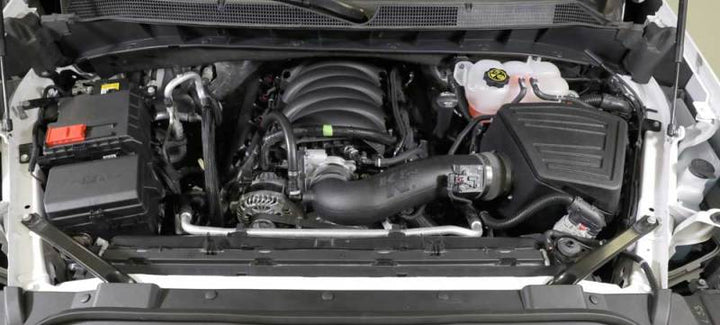 K&N 2019 Chevrolet / GMC 1500 V8-5.3/6.2L F/I AirCharger Performance Intake - Bull Strap