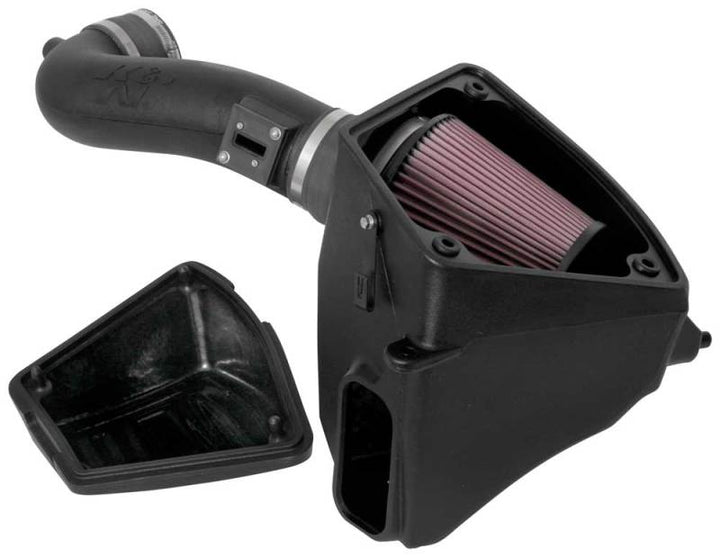K&N 2019 Chevrolet / GMC 1500 V8-5.3/6.2L F/I AirCharger Performance Intake - Bull Strap