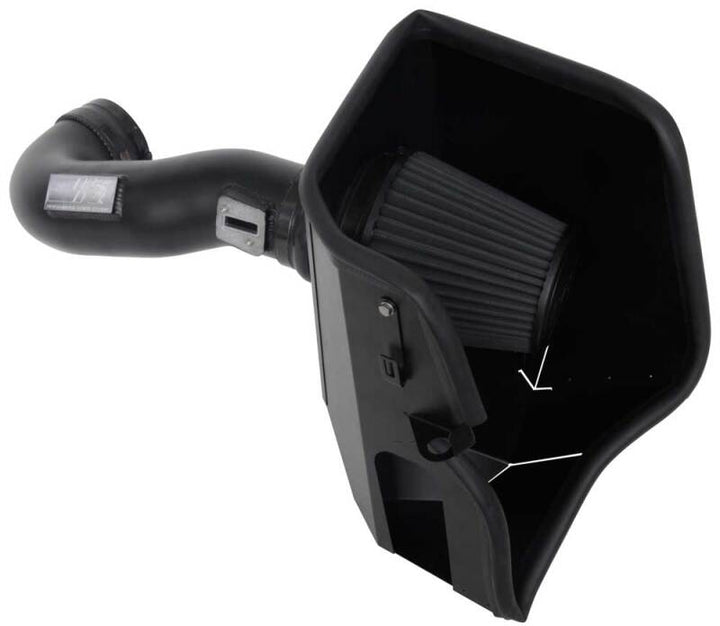 K&N 2019 Chevrolet Silverado 1500 5.3L V8 Black Performance Intake Kit - Bull Strap