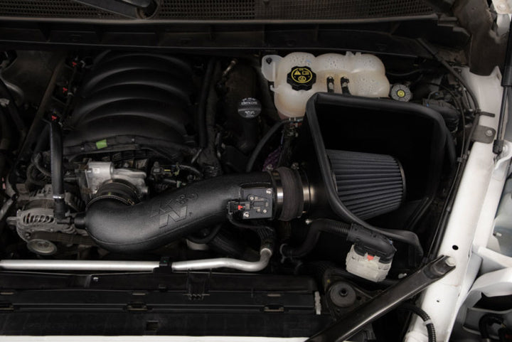 K&N 2019+ Chevrolet Silverado 1500 V8 6.2L Performance Air Intake System - Bull Strap