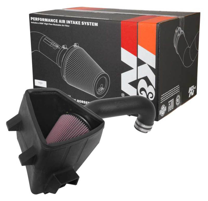 K&N 2019 Ram 1500 V8 5.7L F/I AirCharger Performance Intake - Bull Strap
