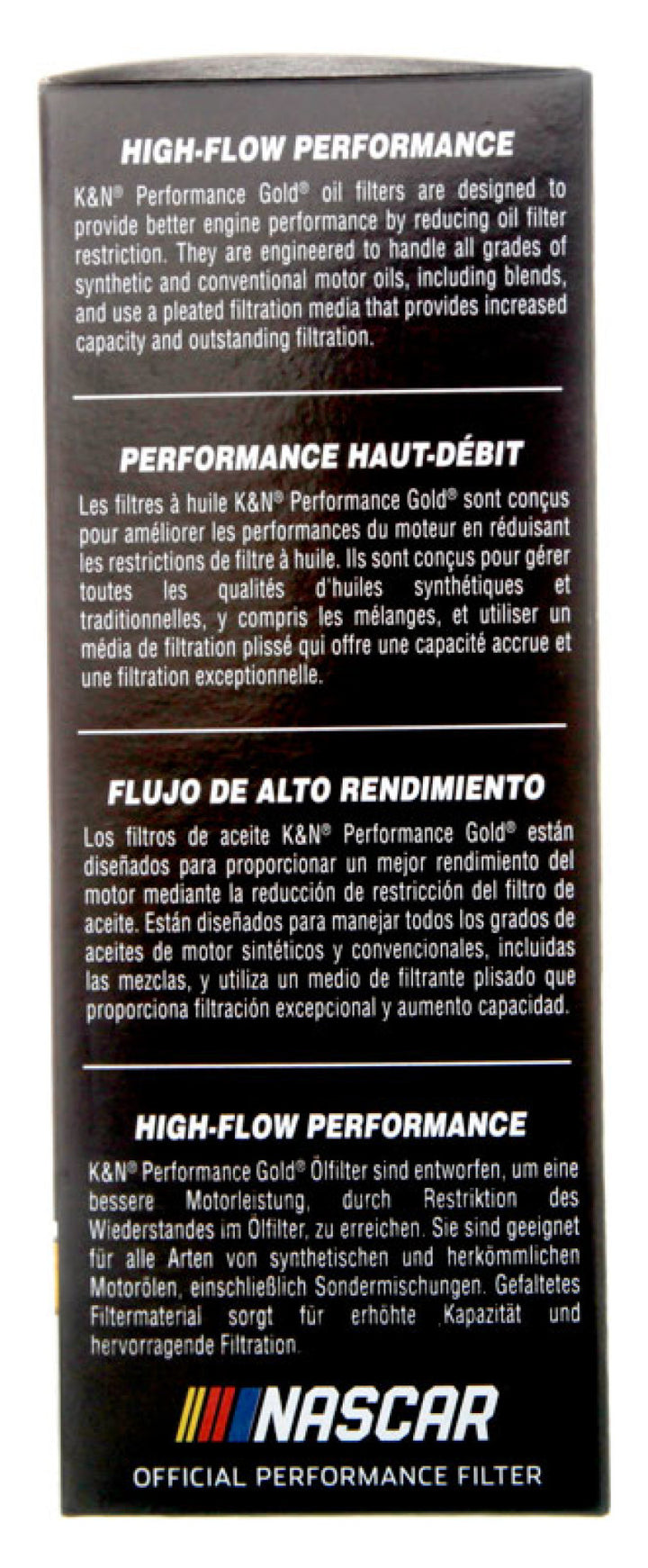 K&N 2020 Mercedes-Benz C43 AMG Oil Filter - Bull Strap