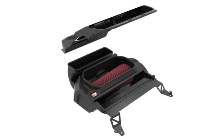K&N 2021-2022 Dodge RAM 1500 TRX V8-6.2L AirCharger Intake - Bull Strap