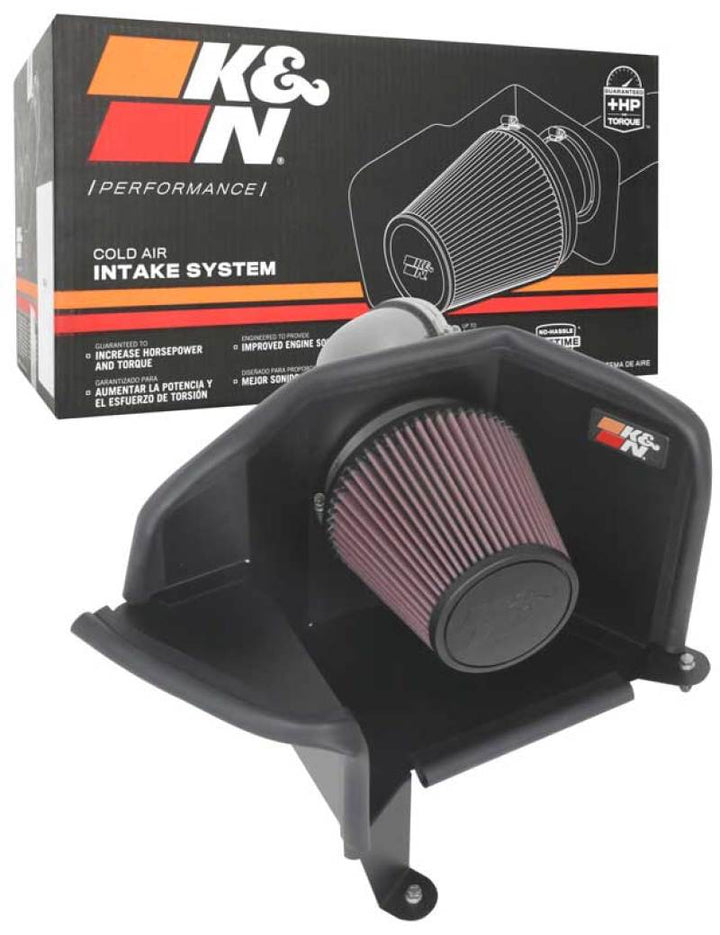 K&N 2021+ Ford Bronco Sport 1.5L L3 Performance Air Intake System - Bull Strap