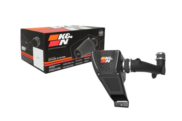 K&N 2021+ Ford Bronco VL4-2.3L F/I AirCharger Performance Intake - Bull Strap