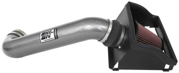 K&N 2021+ Ford F-150 V8-5.0L F/I High Flow Performance Intake Kit - Bull Strap
