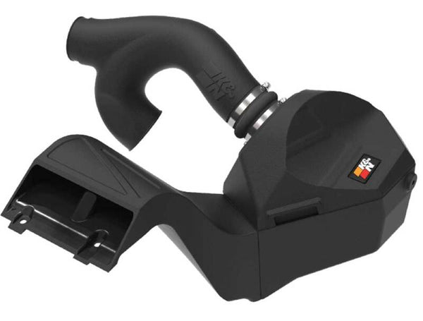 K&N 2021+ Ford F150 V6-3.5L/2.7L F/I AirCharger Performance Intake - Bull Strap