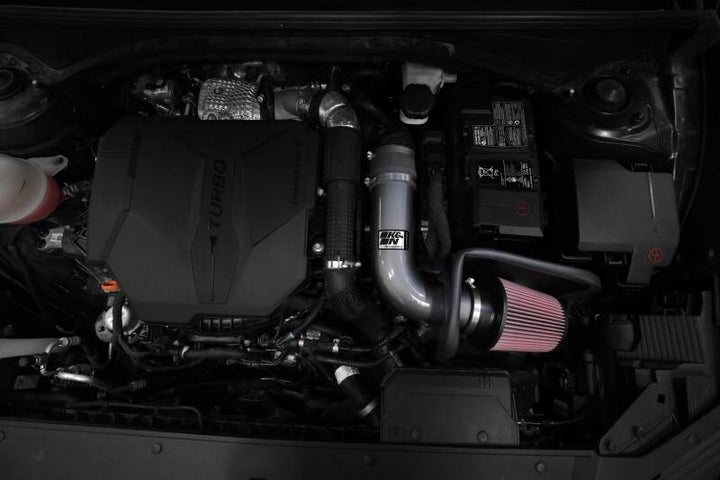 K&N 2021 Kia Sorento 2.5L F/I Turbo Typhoon Air Intake - Bull Strap