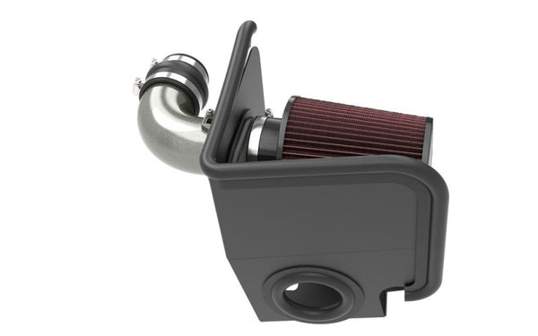 K&N 2021 Mazda 3 2.5L Turbo L4 Silver Typhoon Intake - Bull Strap