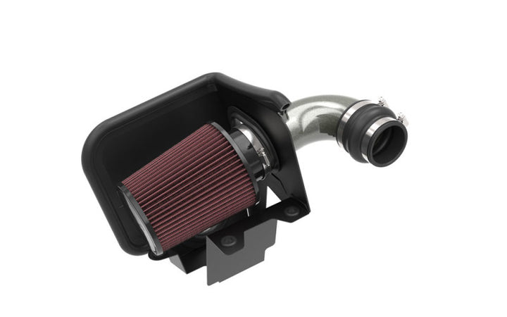 K&N 2021 Mazda 3 2.5L Turbo L4 Silver Typhoon Intake - Bull Strap