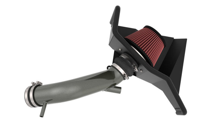 K&N 2022 Hyundai Elantra N 2.0L L4 Silver Typhoon Intake - Bull Strap