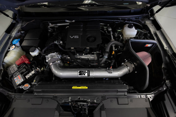 K&N 2022 Nissan Frontier V6 3.8LPerformance Air Intake System - Bull Strap
