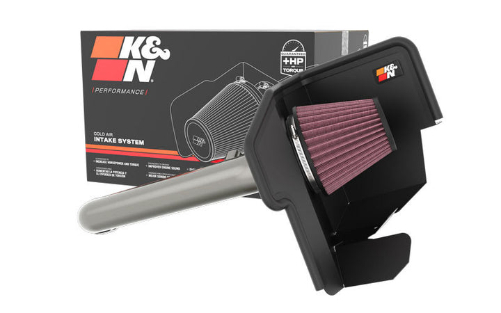 K&N 2022 Nissan Frontier V6 3.8LPerformance Air Intake System - Bull Strap