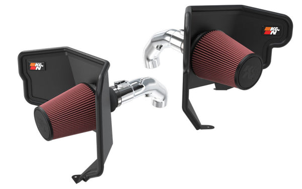 K&N 2022 Toyota Tundra V6-3.5L F/I Performance Air Intake System - Bull Strap