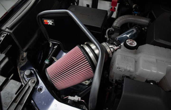 K&N 2022 Toyota Tundra V6-3.5L F/I Performance Air Intake System - Bull Strap