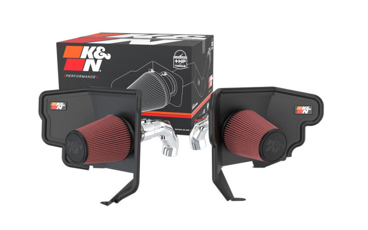 K&N 2022 Toyota Tundra V6-3.5L F/I Performance Air Intake System - Bull Strap