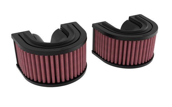 K&N 2023 Corvette V8-5.5L 2 Per Box Drop In Air Filter - Bull Strap
