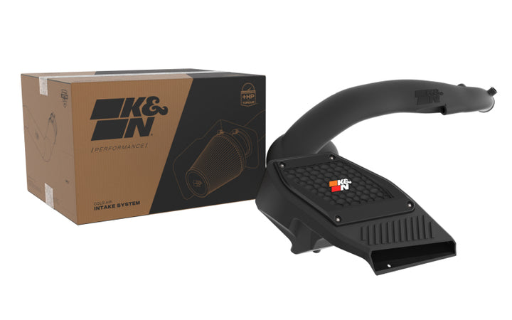 K&N 2023 Ford Bronco Raptor V6 3.0L F/I 63 Series AirCharger Performance Air Intake System - Bull Strap