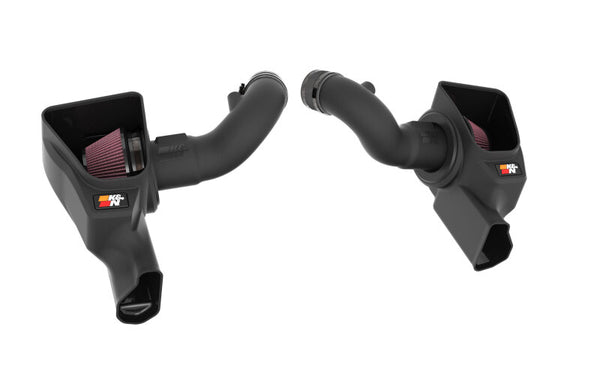K&N 2024 Ford Mustang GT 63 Series Air Intake - Bull Strap