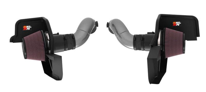 K&N 2024+ Ford Mustang V8 5.0L Typhoon Performance Air Intake System - Bull Strap