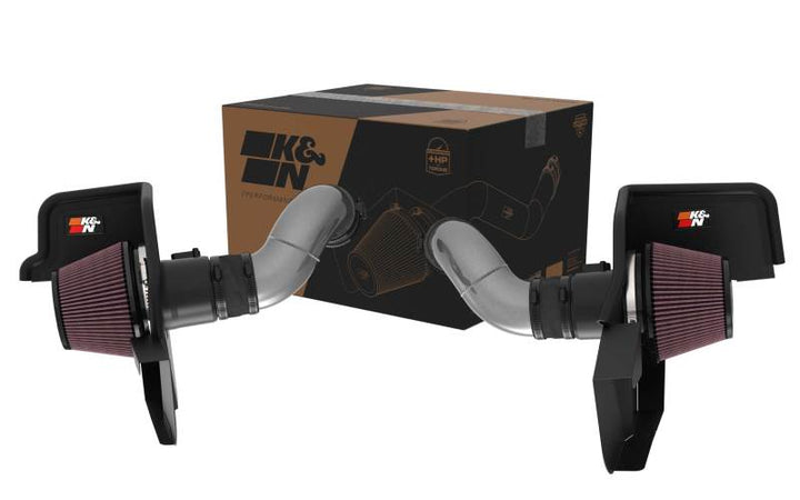 K&N 2024+ Ford Mustang V8 5.0L Typhoon Performance Air Intake System - Bull Strap