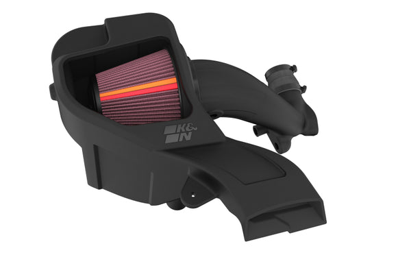 K&N 2024 Ford Ranger L4 2.3L NextGen Cold Air Intake - Bull Strap