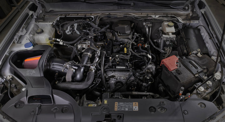 K&N 2024 Ford Ranger L4 2.3L NextGen Cold Air Intake - Bull Strap