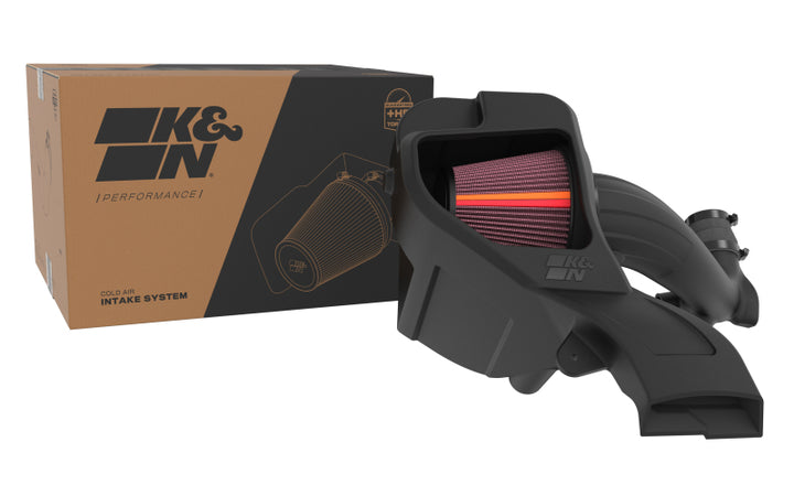K&N 2024 Ford Ranger L4 2.3L NextGen Cold Air Intake - Bull Strap