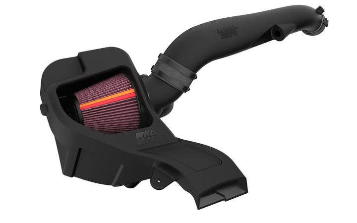 K&N 2024 Ford Ranger Raptor V6 3.0L NextGen Cold Air Intake - Bull Strap