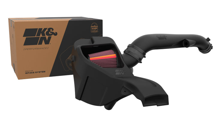 K&N 2024 Ford Ranger Raptor V6 3.0L NextGen Cold Air Intake - Bull Strap
