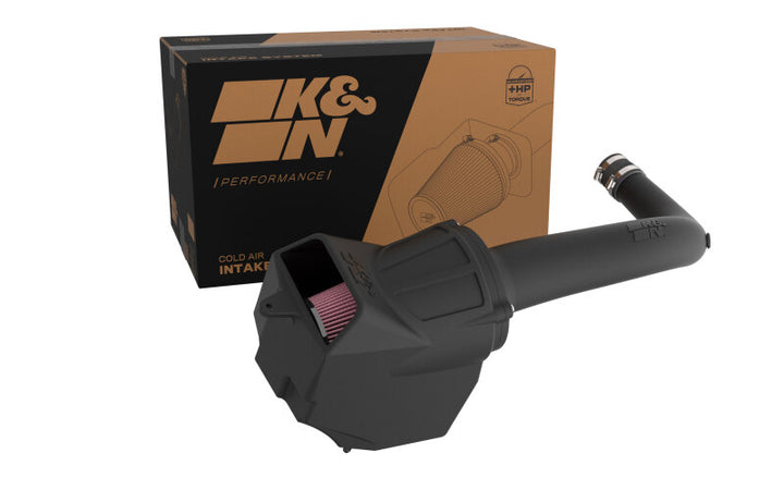 K&N 2024 Jeep Wrangler 4xE 63 Series Air Intake - Bull Strap