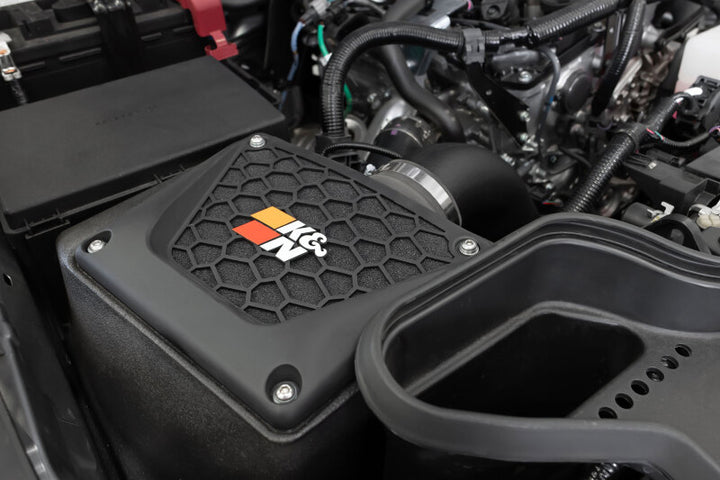 K&N 2024 Toyota Tacoma 63 Series Air Intake - Bull Strap