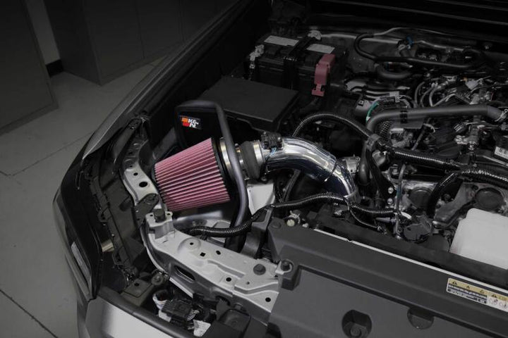 K&N 2024 Toyota Tacoma 77 Series Air Intake - Bull Strap