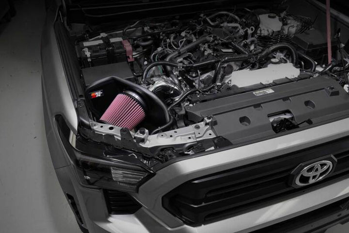 K&N 2024 Toyota Tacoma 77 Series Air Intake - Bull Strap