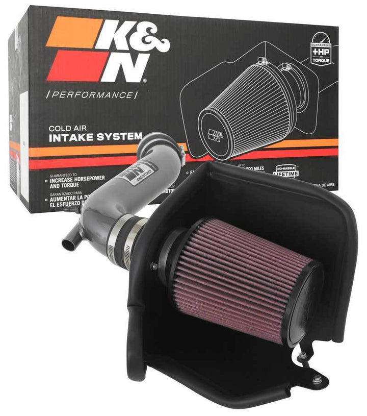 K&N 21-22 Kia K5 L4-1.6L Typhoon Air Intake - Bull Strap